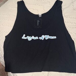 Black 1st Phorm Crop Top- Legion of Boom